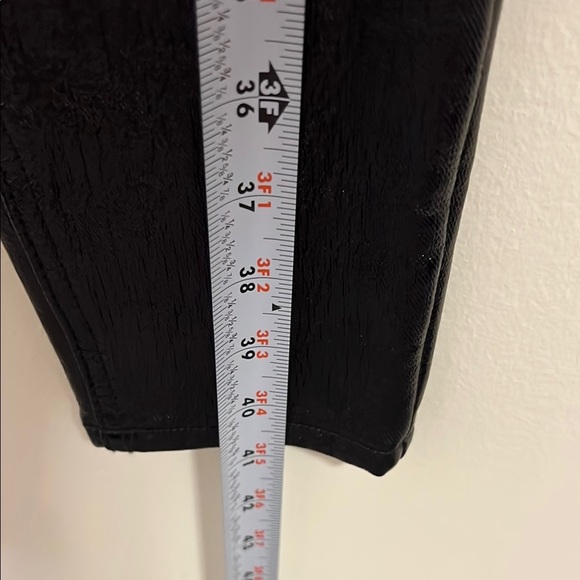 Free People Liquid Black High-Waisted Jeans Skinny Jeans, Womens 27 - Picture 7 of 7